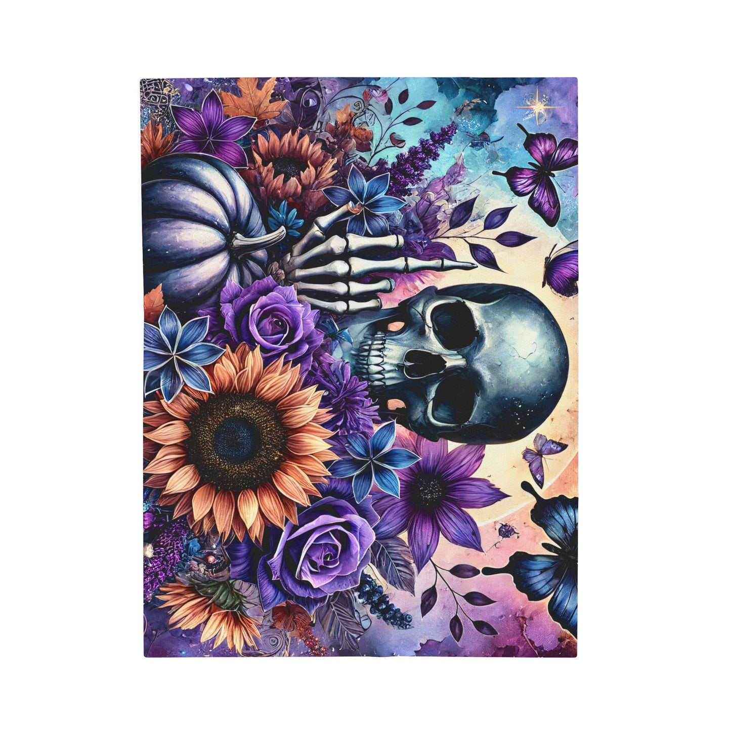 Sassy Skeleton Blanket