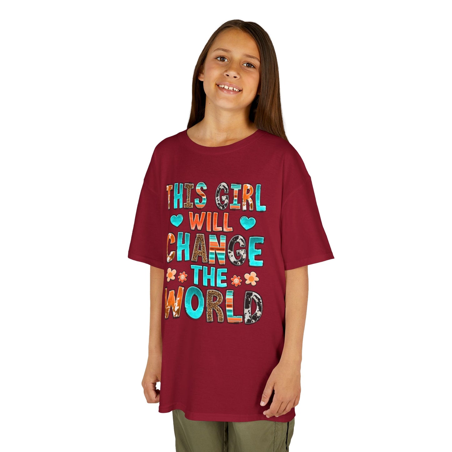 This Girl Will Change The World Kids Tee