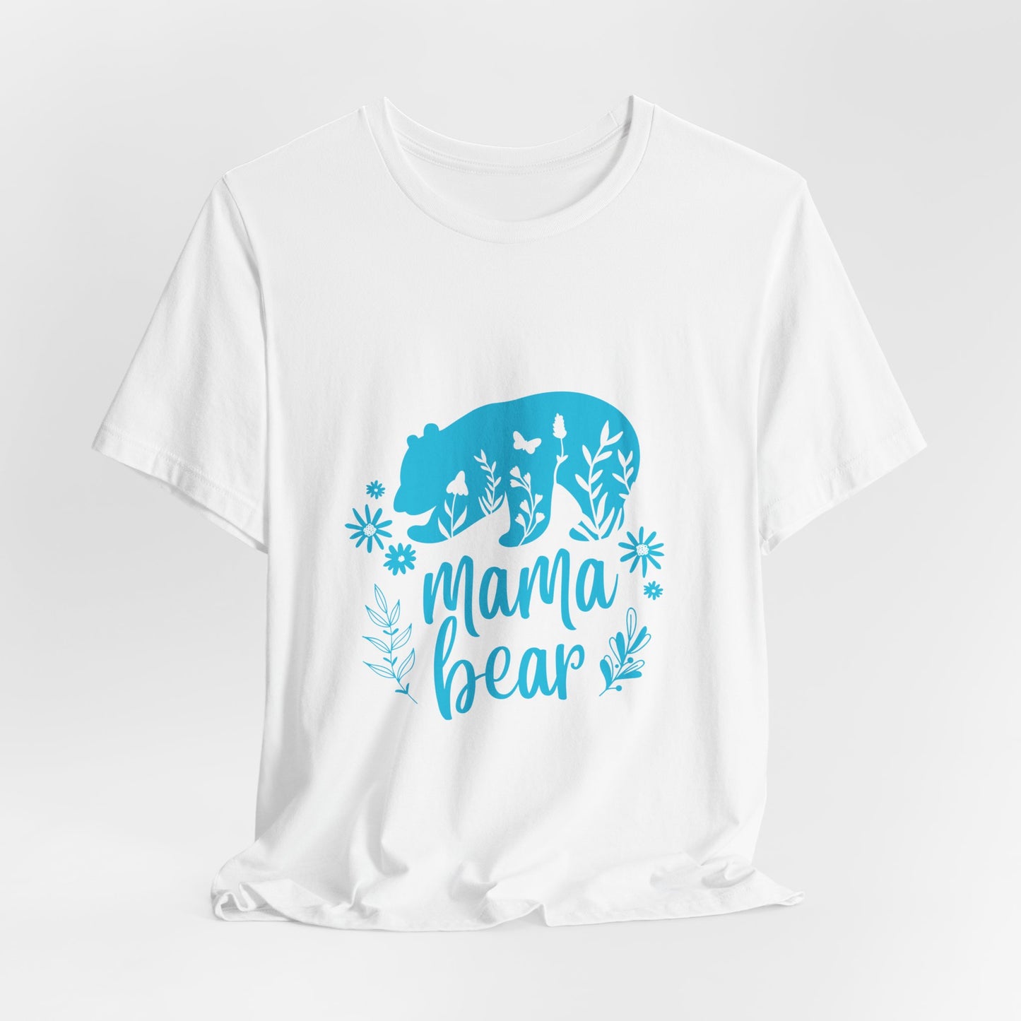 Mama Bear Tee - Blue