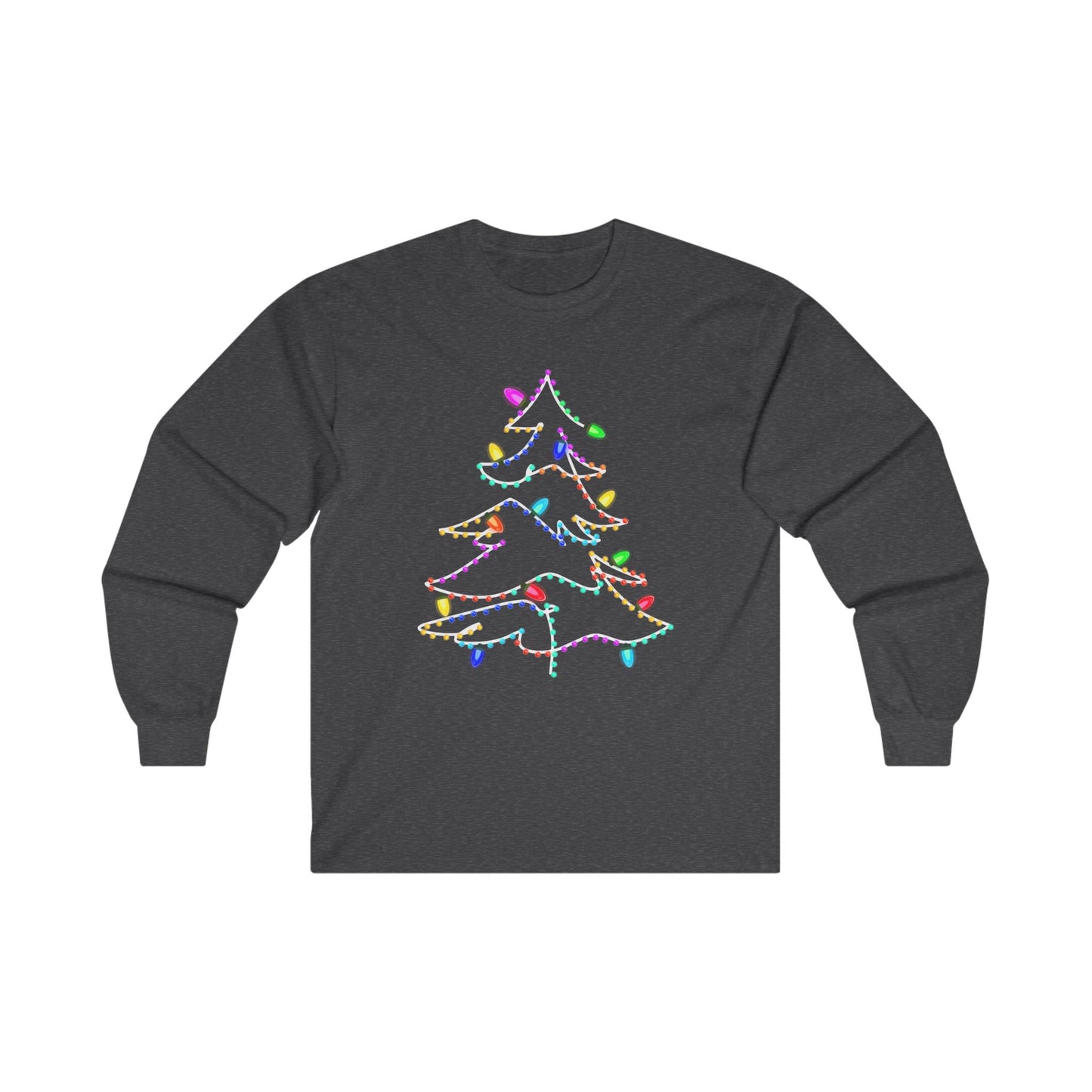 Christmas Lights Long Sleeve Tee