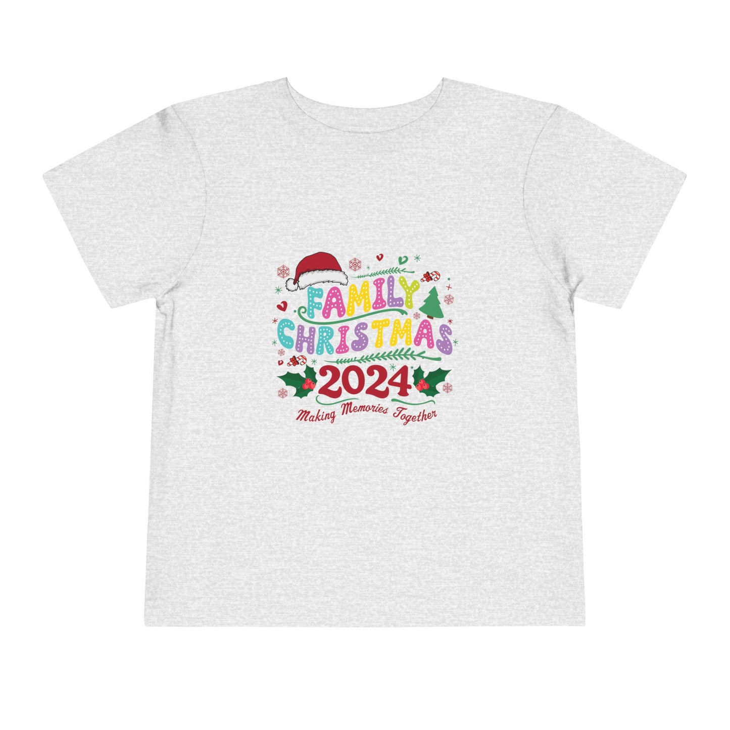 Family Christmas 2024 Toddler Tee