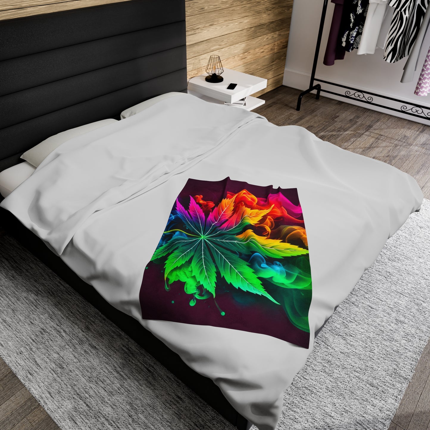 Trippy Weed Blanket