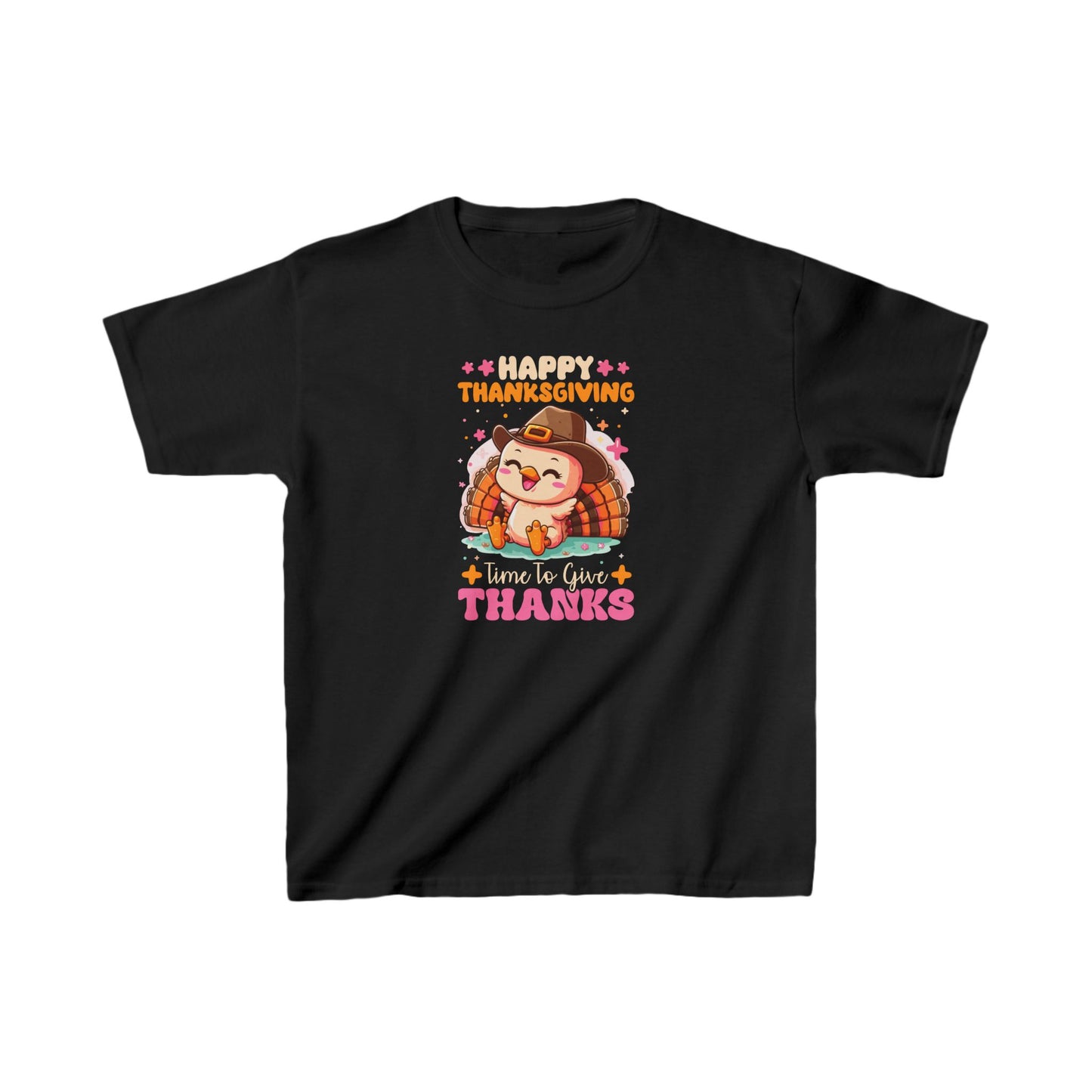 Time To Give Thanks Kids Tee