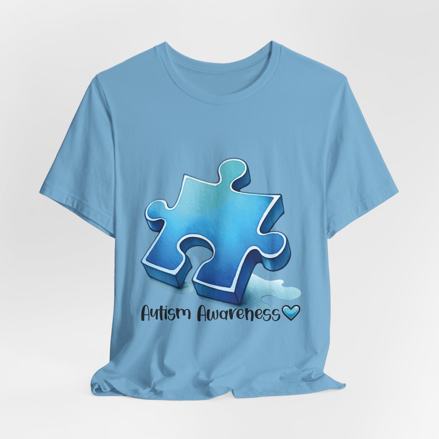 Blue Puzzle Piece Tee