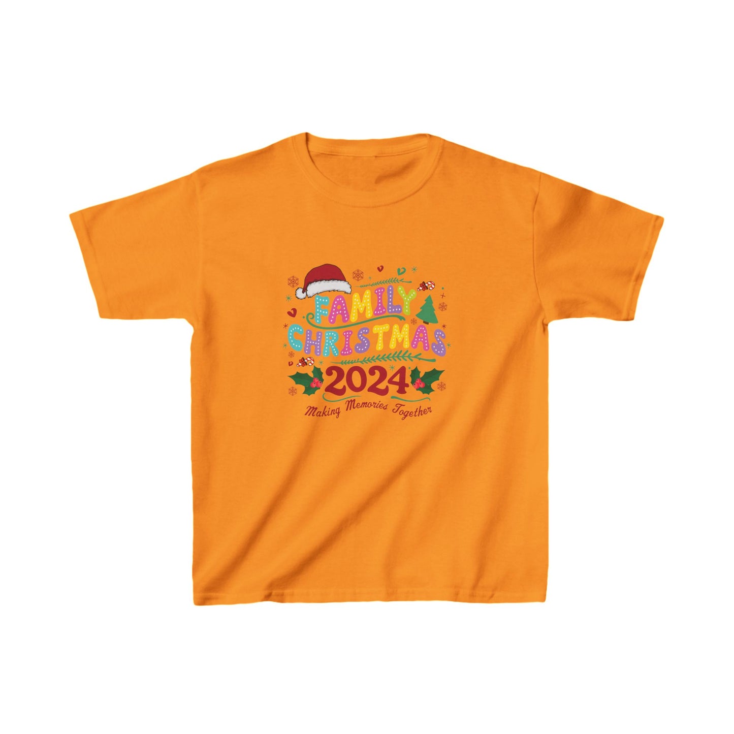 Family Christmas 2024 Kids Tee