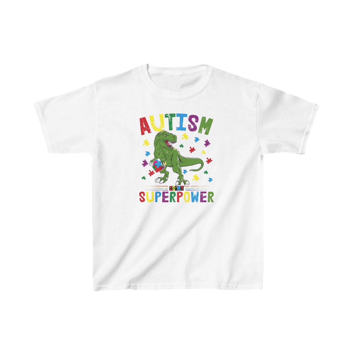 Autism Is My Superpower Kids Tee