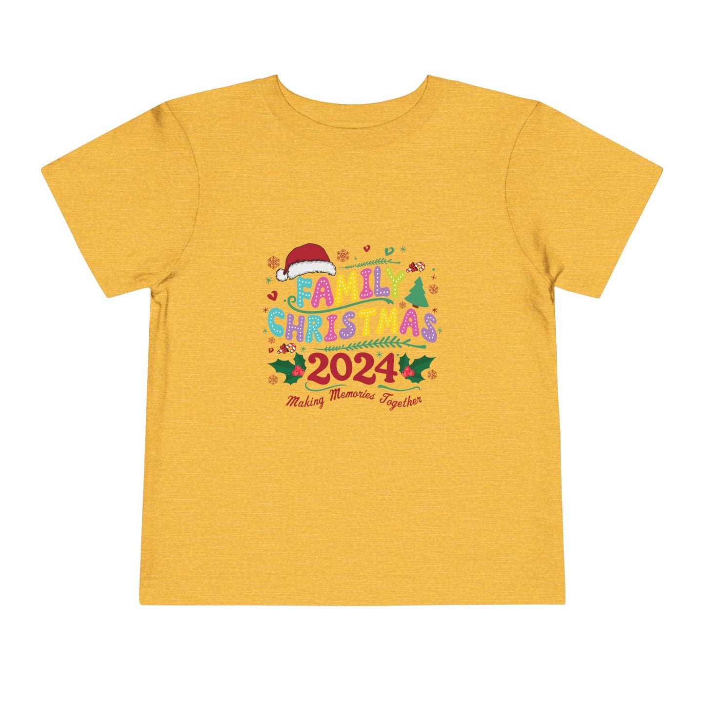 Family Christmas 2024 Toddler Tee