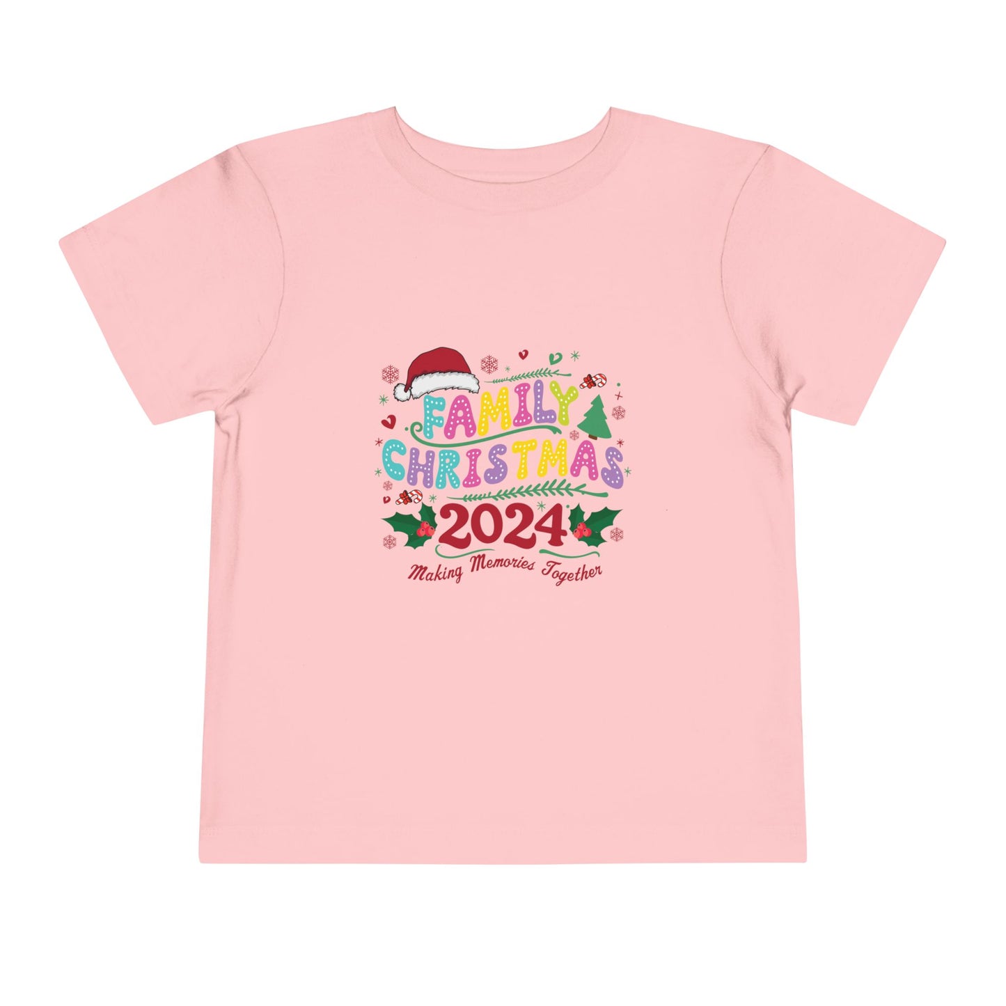 Family Christmas 2024 Toddler Tee