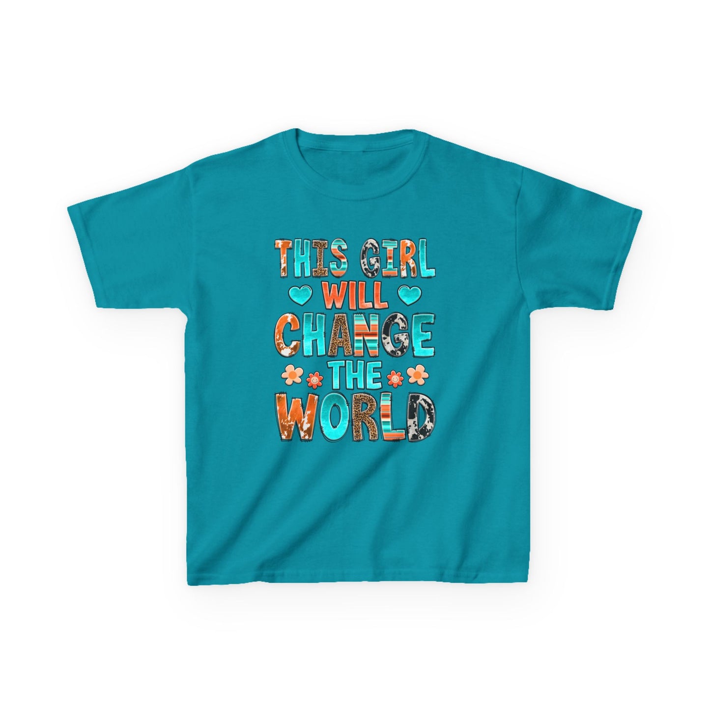 This Girl Will Change The World Kids Tee