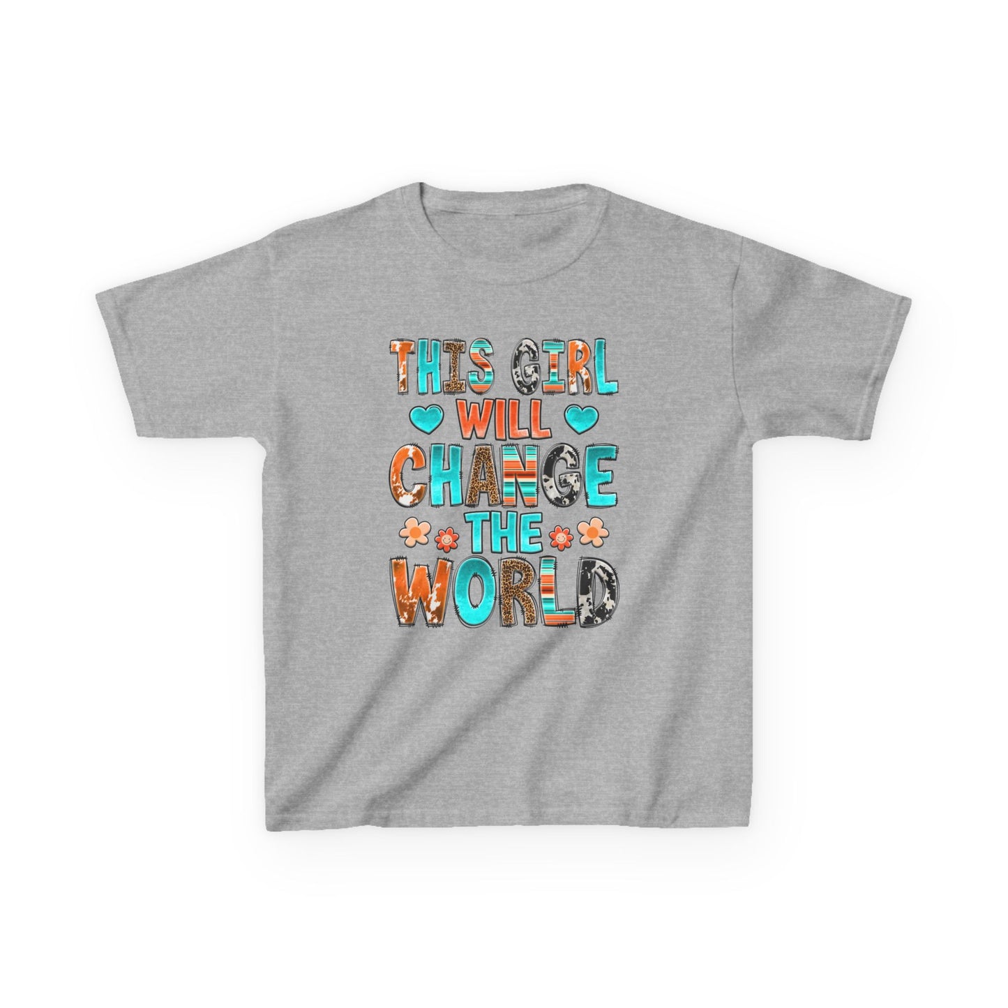 This Girl Will Change The World Kids Tee