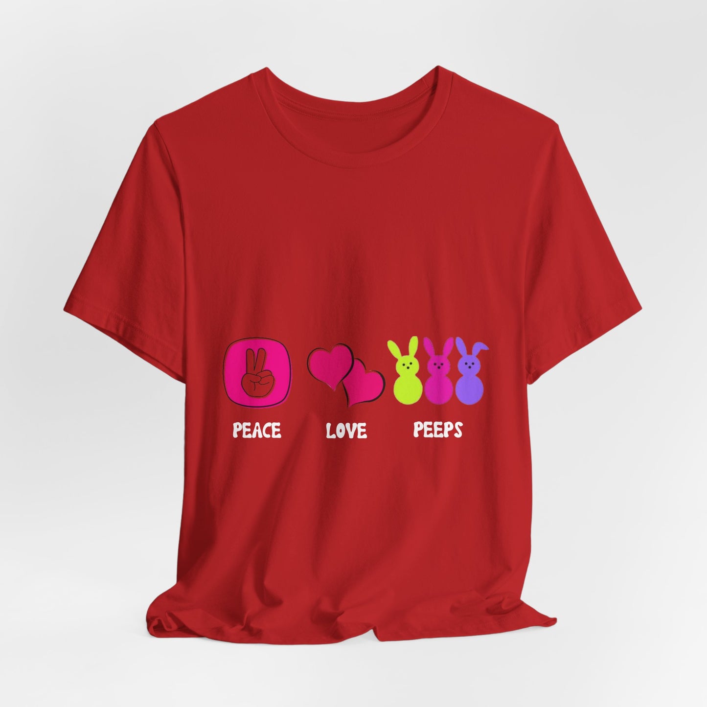 Peace Love & Peeps Tee