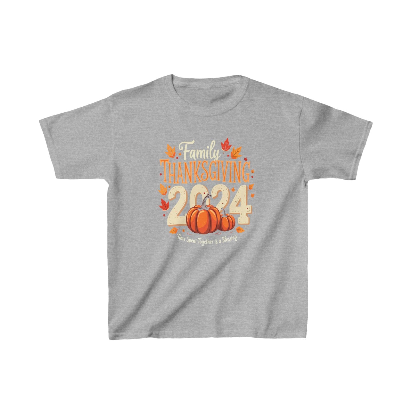 Family Thanksgiving 2024 Kids Tee