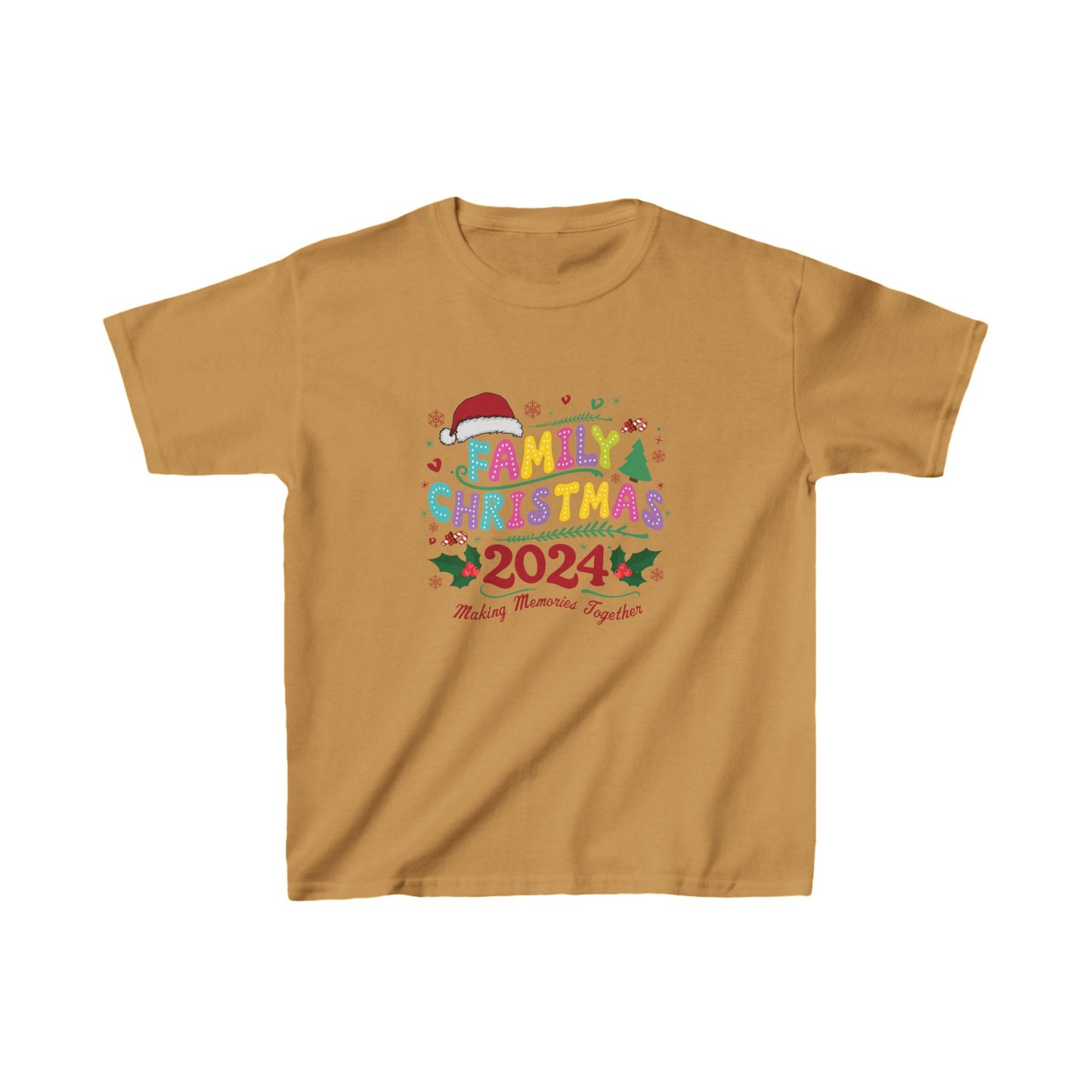 Family Christmas 2024 Kids Tee