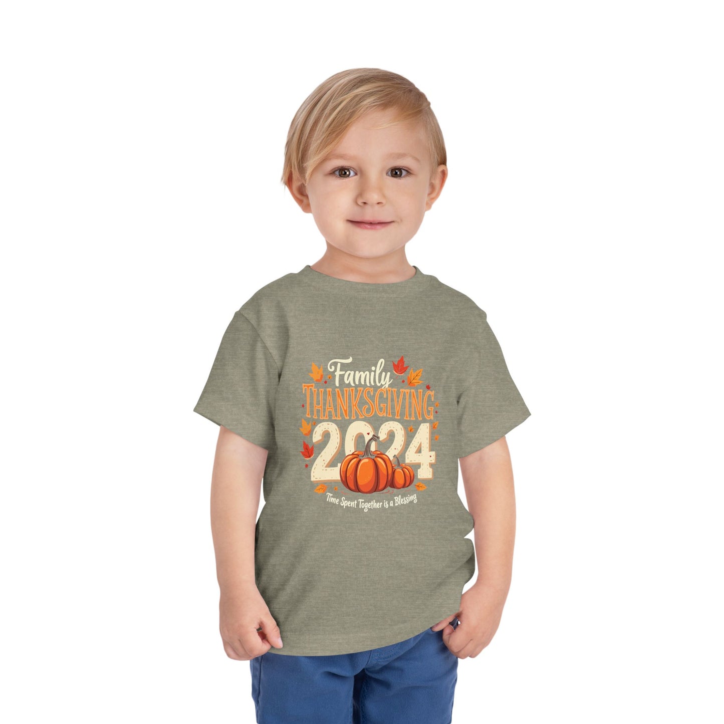 Family Thanksgiving 2024 Kids Tee