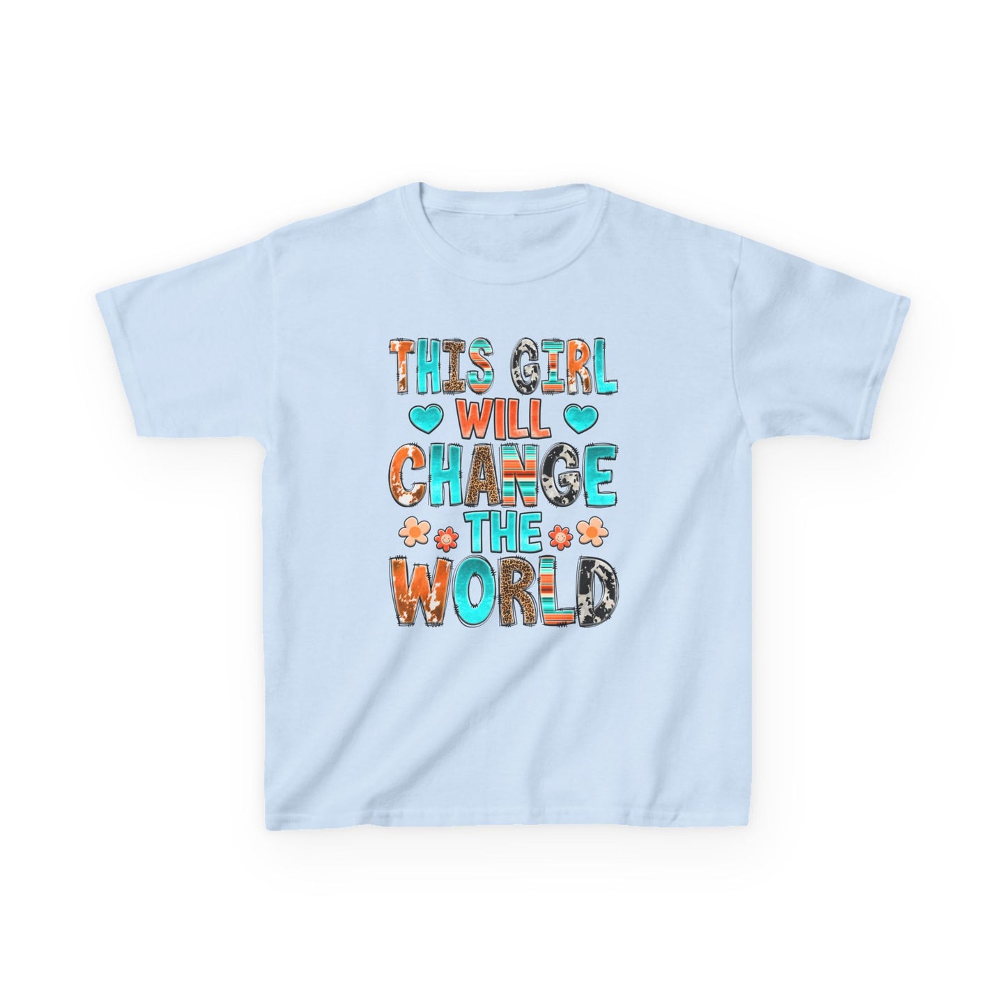 This Girl Will Change The World Kids Tee