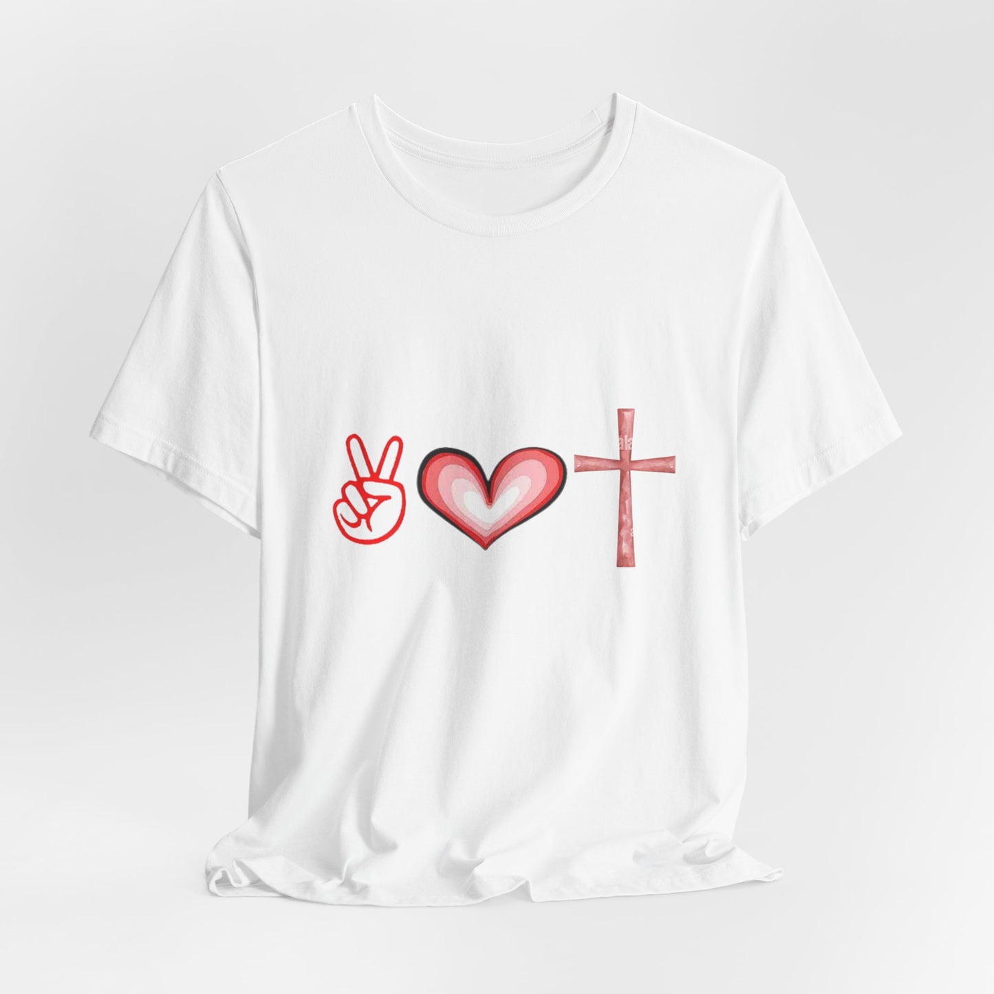 Peace Love Jesus Tee