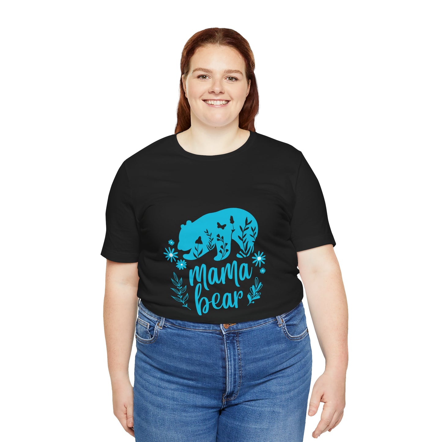 Mama Bear Tee - Blue