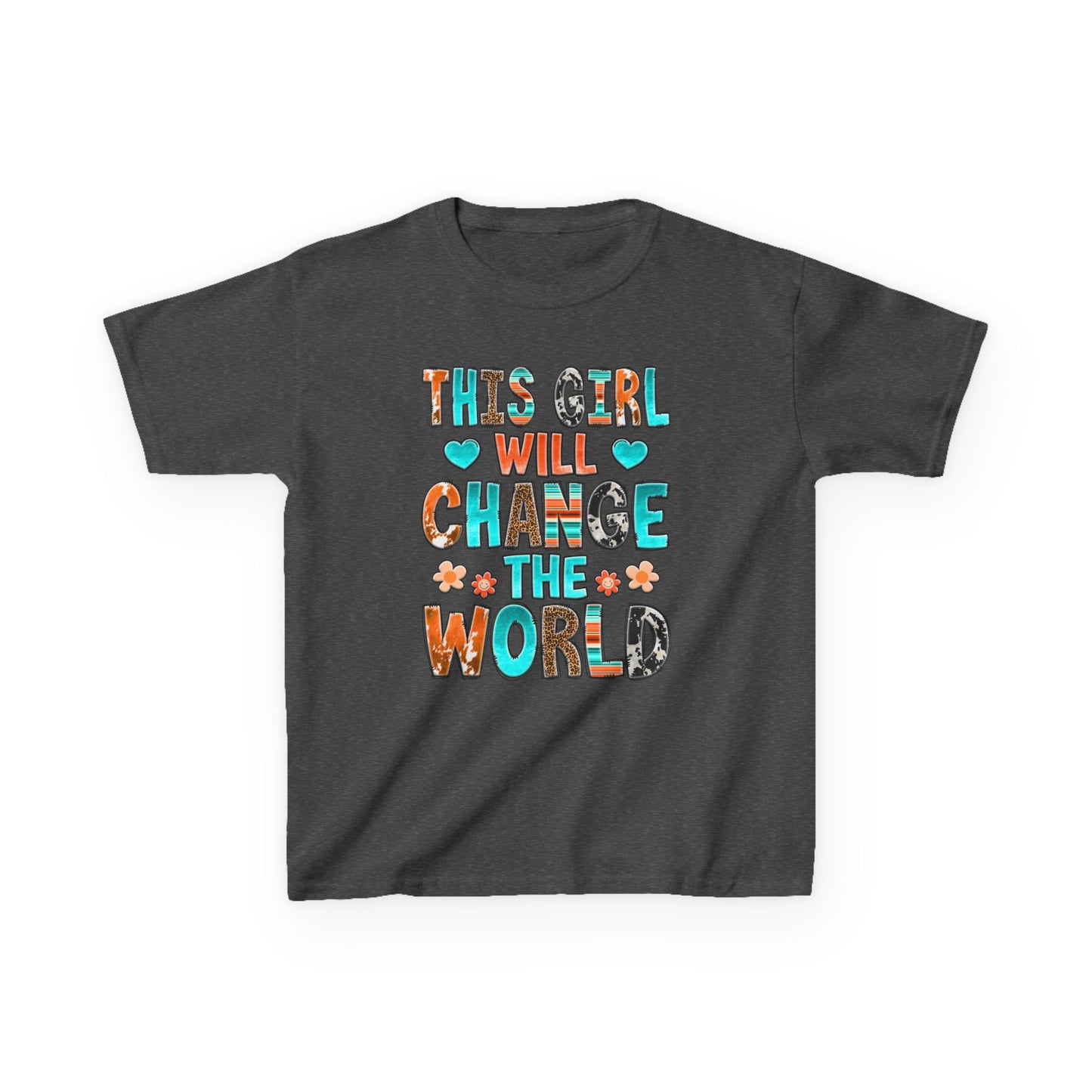 This Girl Will Change The World Kids Tee