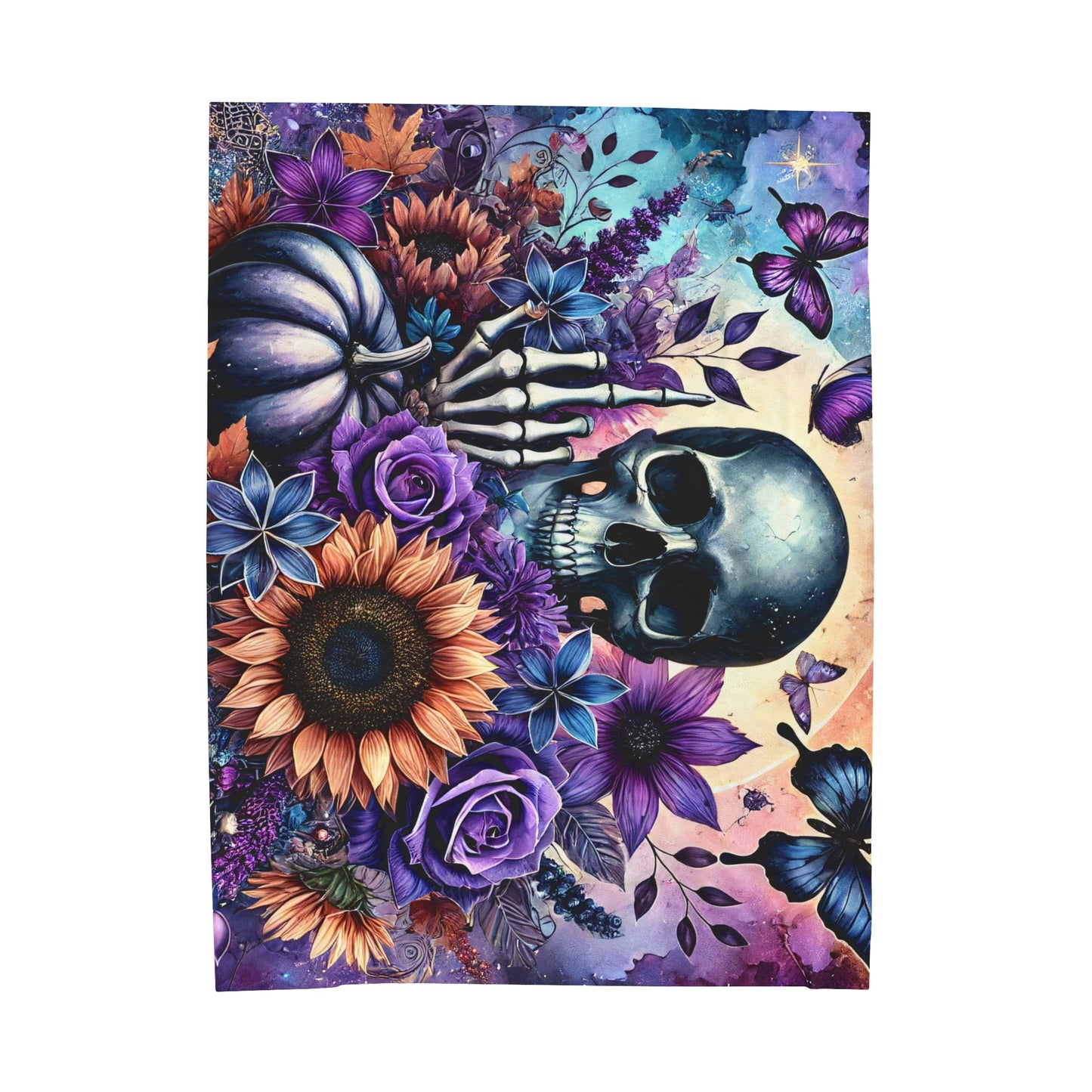 Sassy Skeleton Blanket