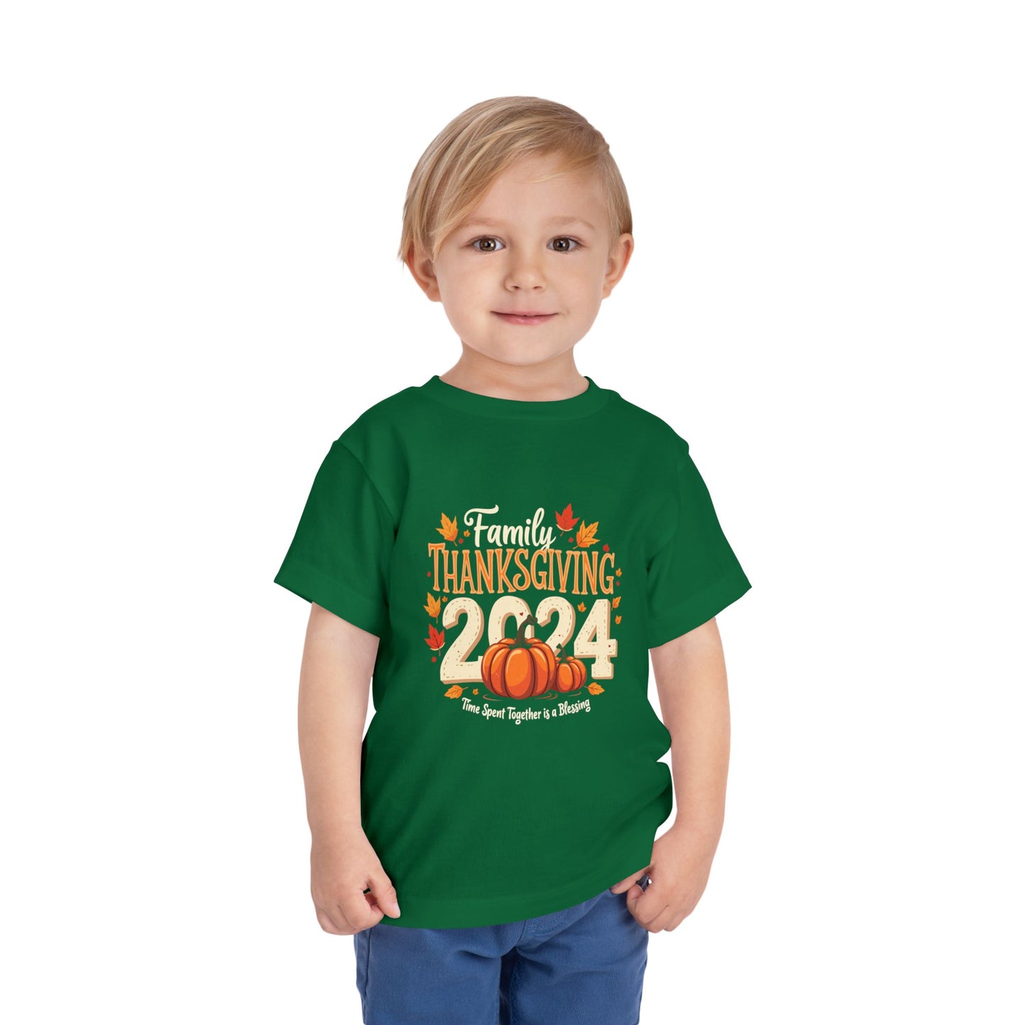 Family Thanksgiving 2024 Kids Tee