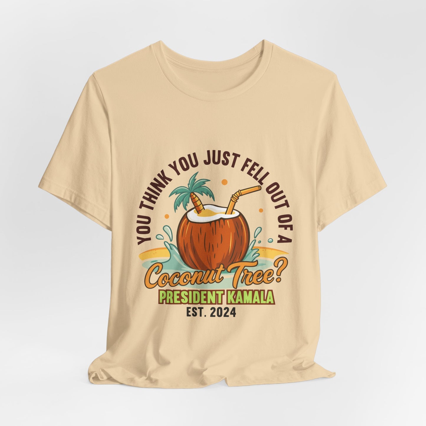 Coconut Tree Humor Tee-Kamala Edition Tee