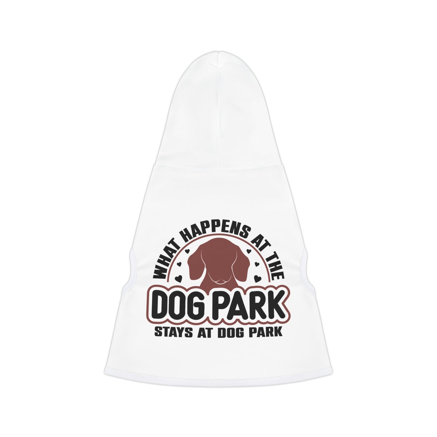 What Happens At The Dog Park Pet Hoodie