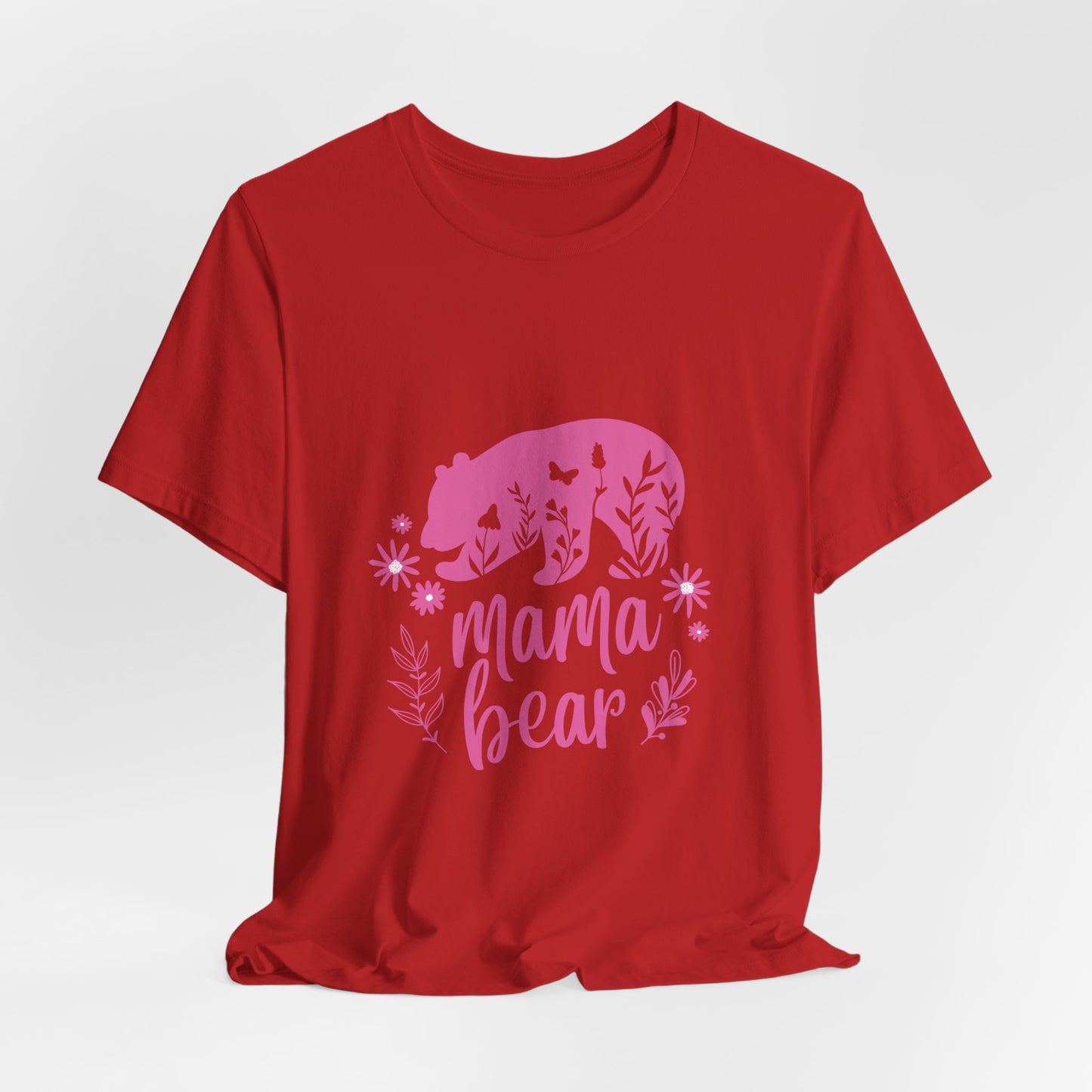 Mama Bear Tee - Pink