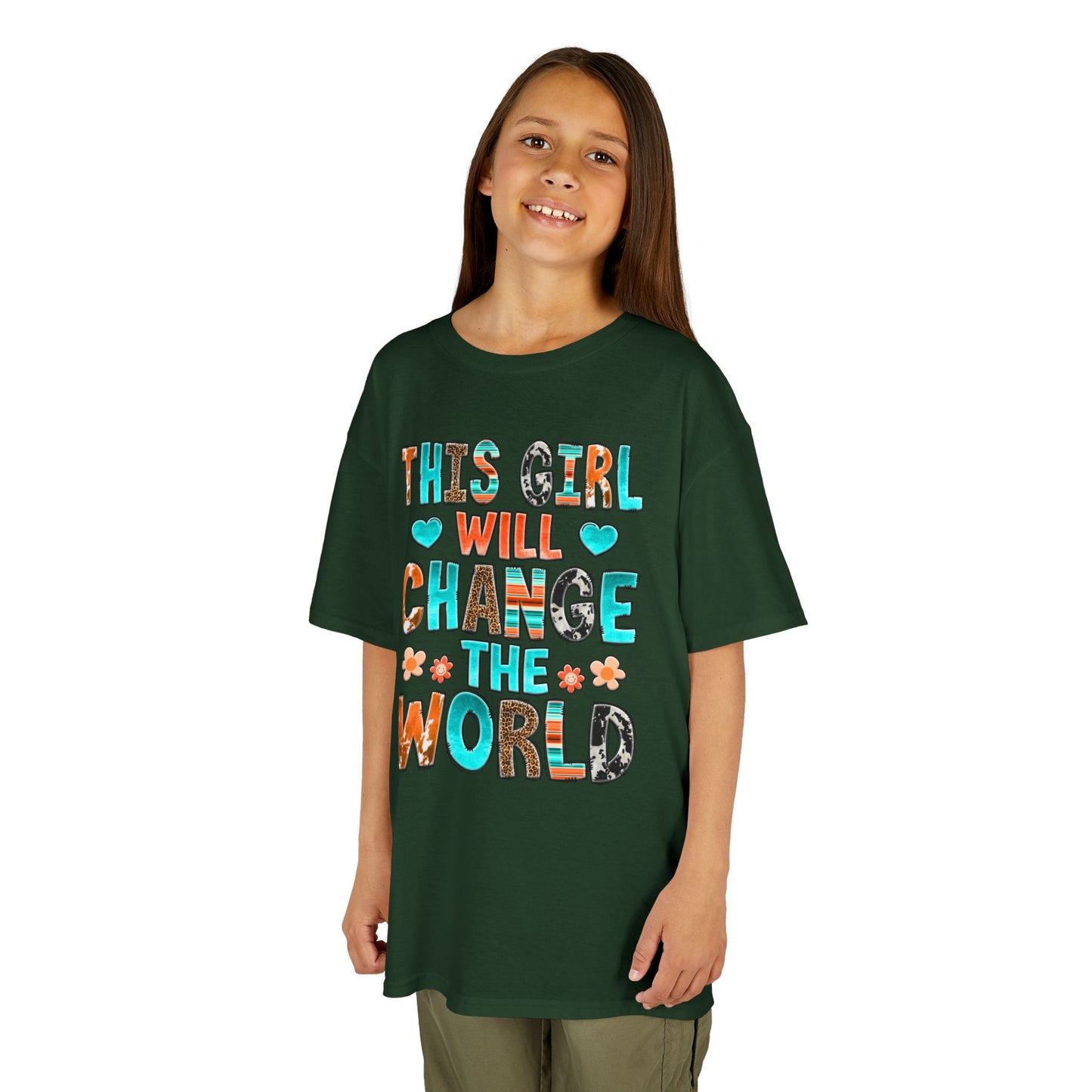 This Girl Will Change The World Kids Tee