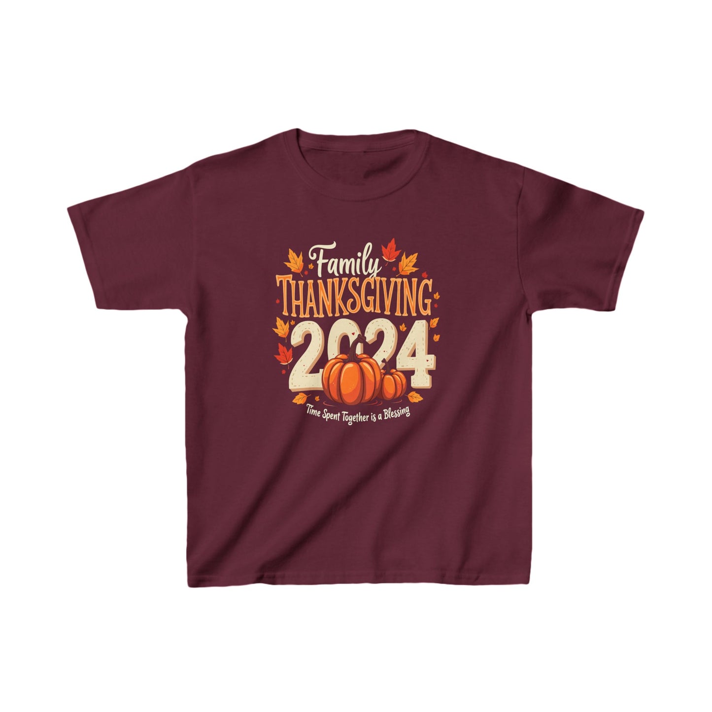 Family Thanksgiving 2024 Kids Tee