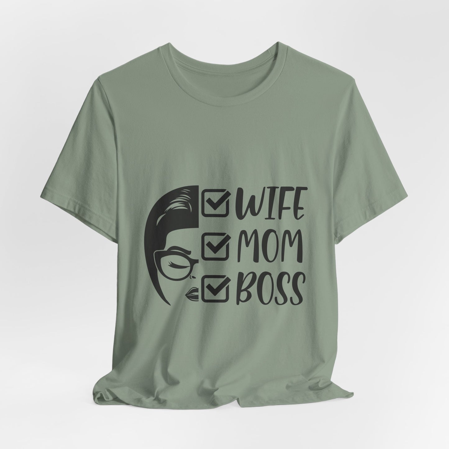 Wife Mom Boss Tee