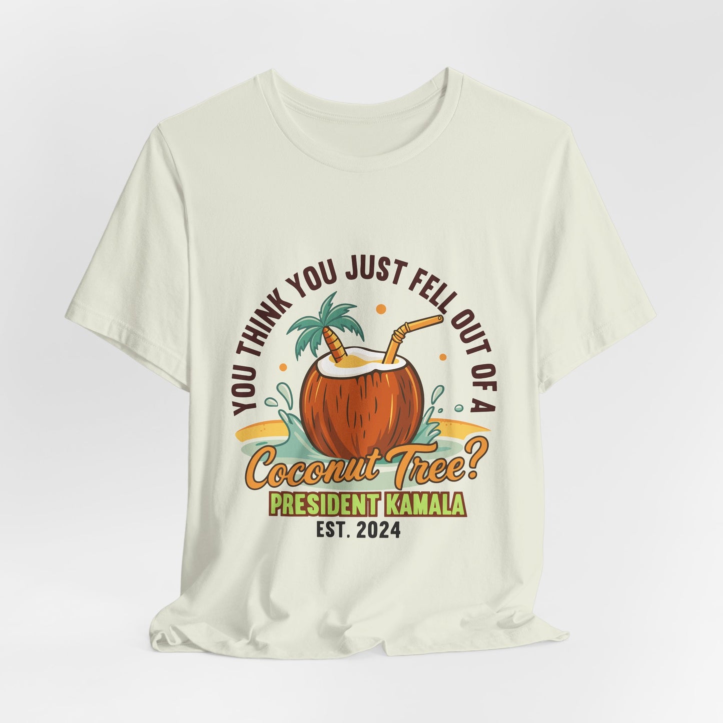 Coconut Tree Humor Tee-Kamala Edition Tee