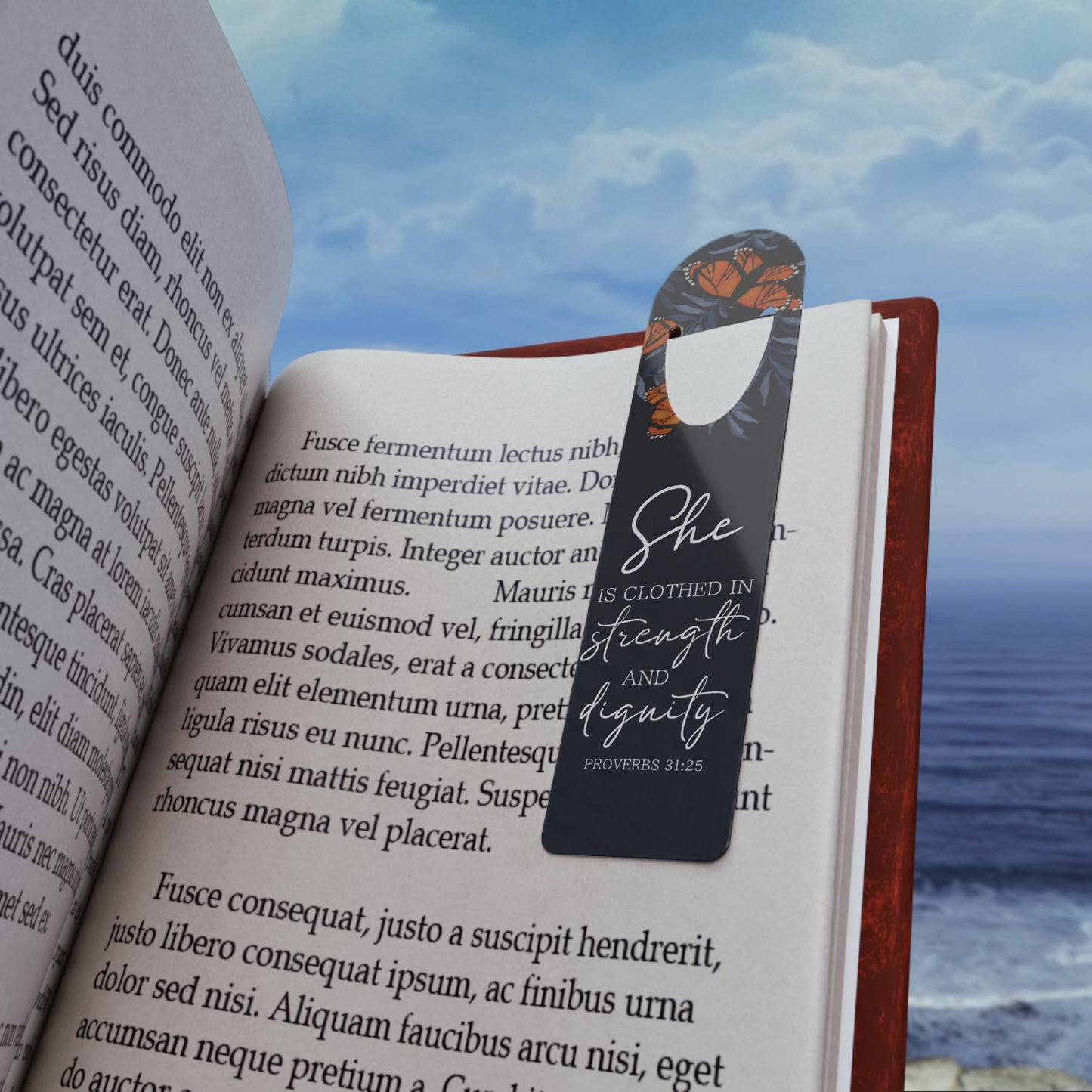 She Is Clothed In Strength & Dignity Bookmark