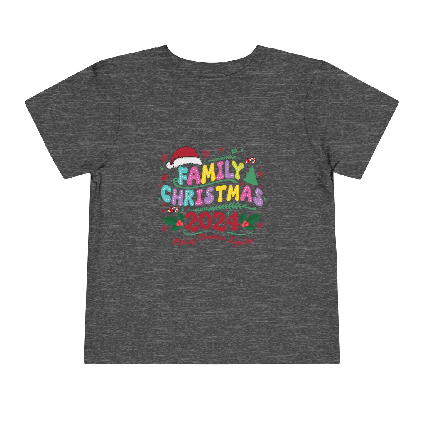 Family Christmas 2024 Toddler Tee