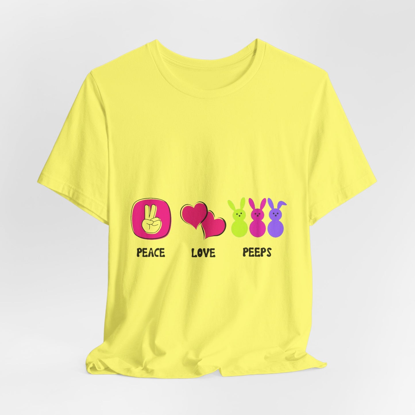 Peace Love & Peeps Tee