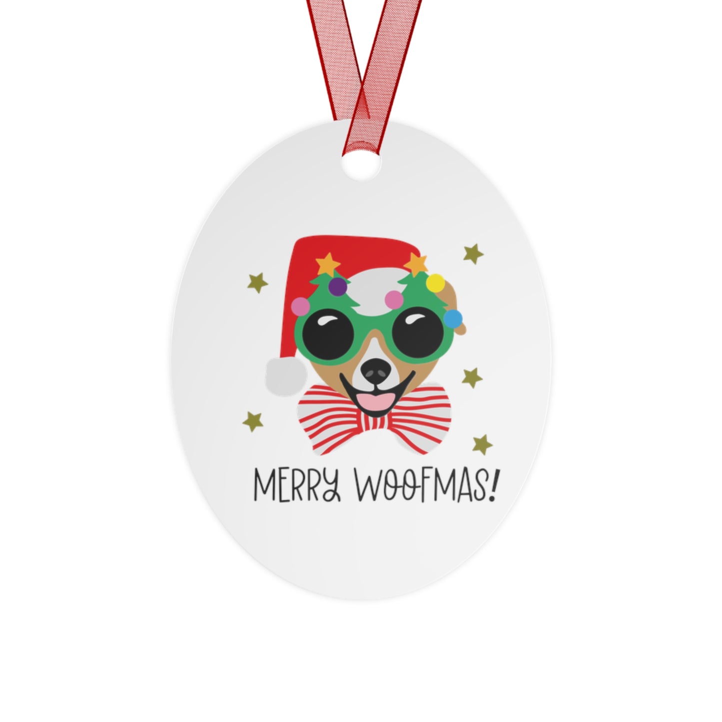 Merry Woofmas Ornament