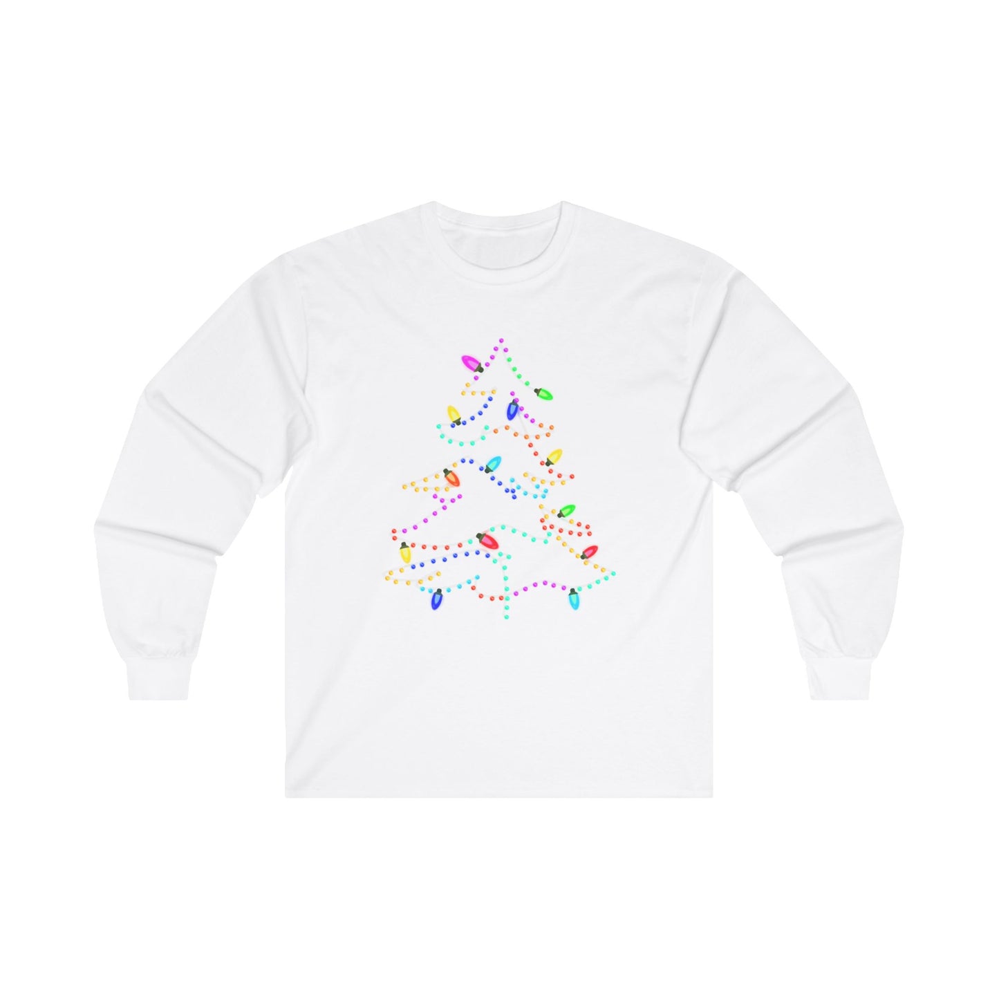 Christmas Lights Long Sleeve Tee