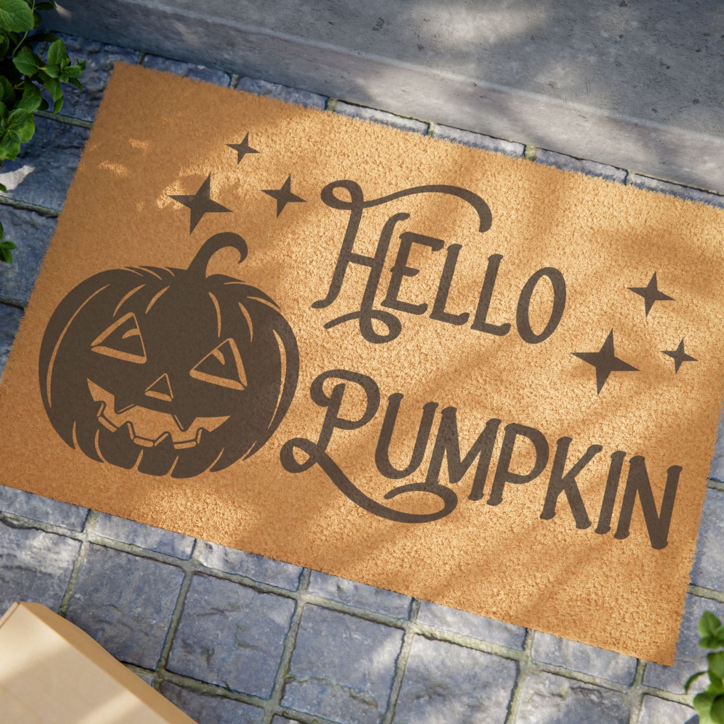 Hello Pumpkin Doormat