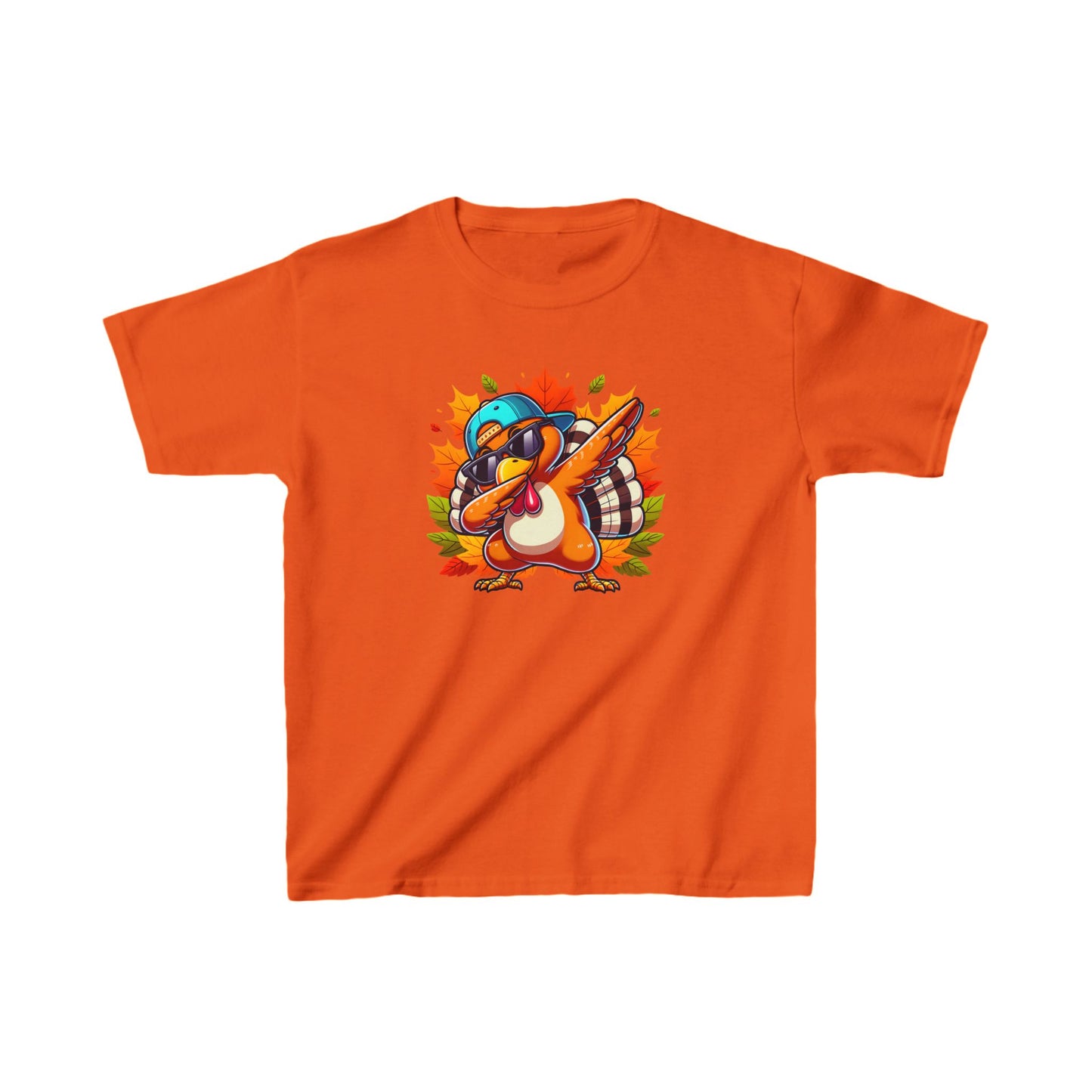 Dabbing Turkey Kids Tee