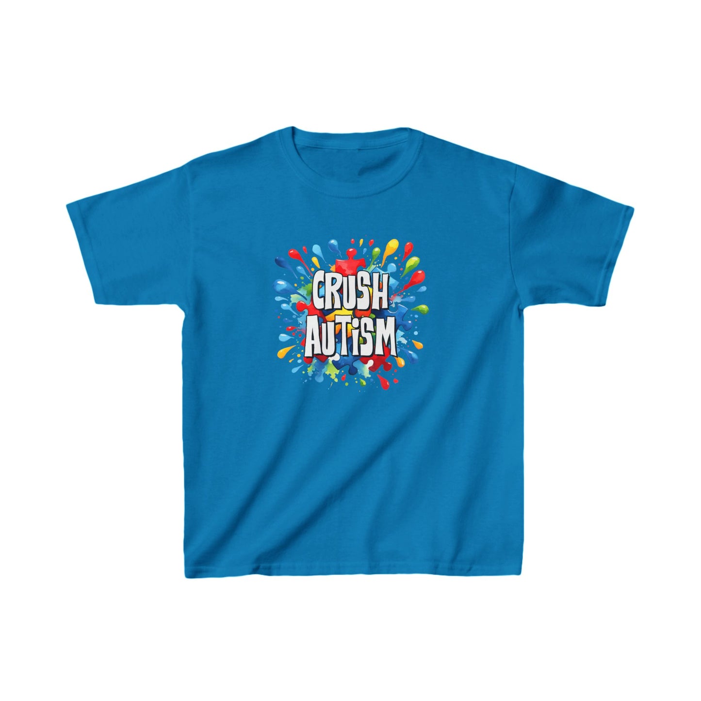 Crush Autism Kids Tee