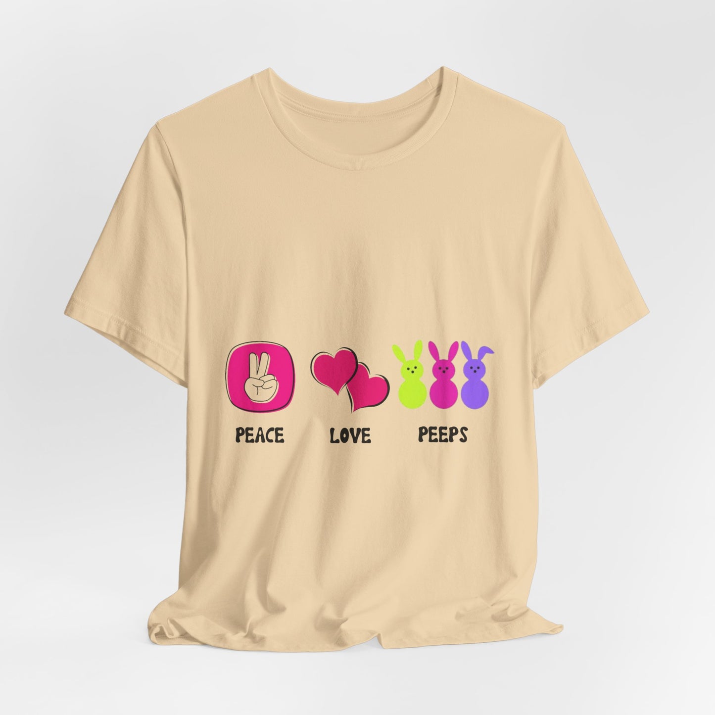 Peace Love & Peeps Tee