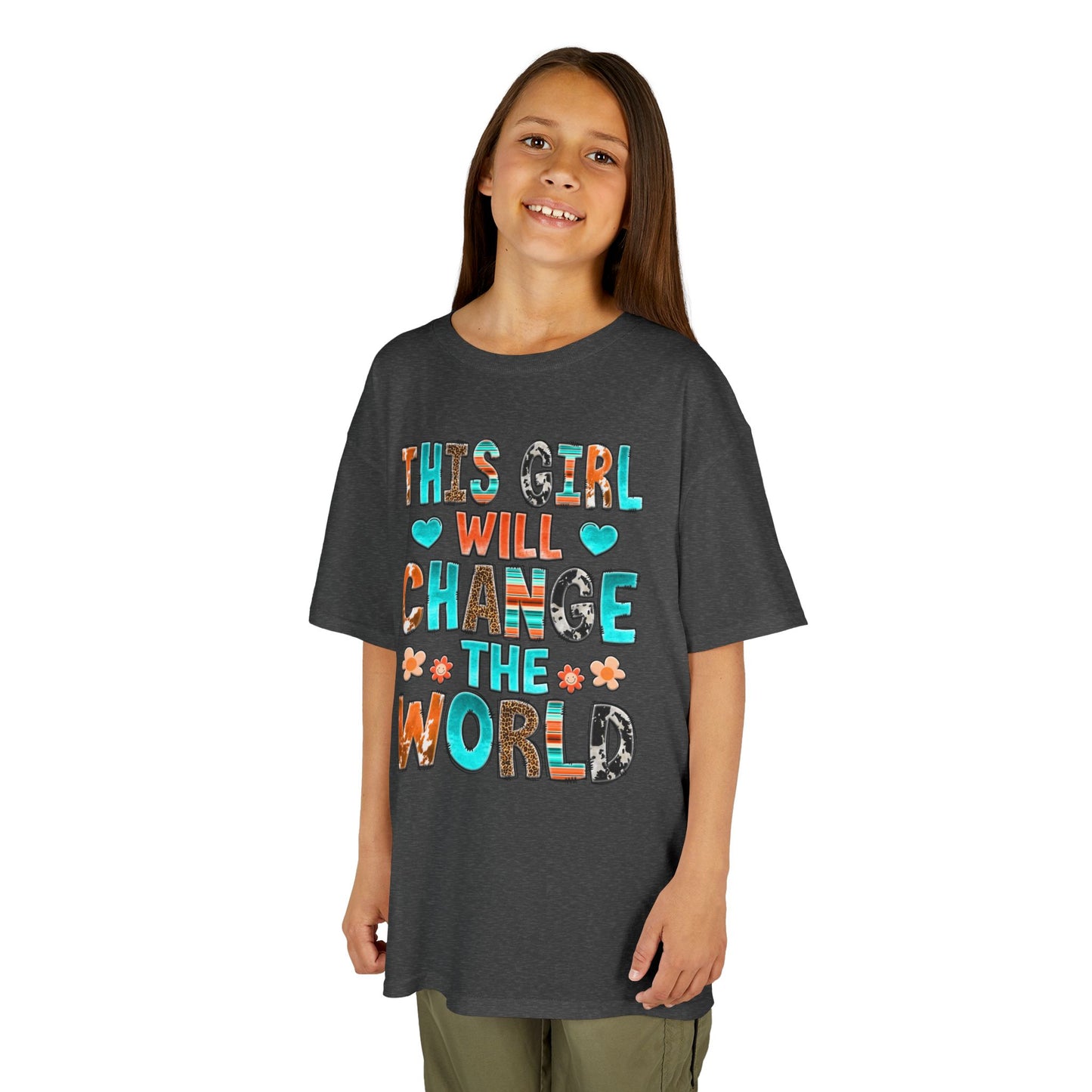 This Girl Will Change The World Kids Tee