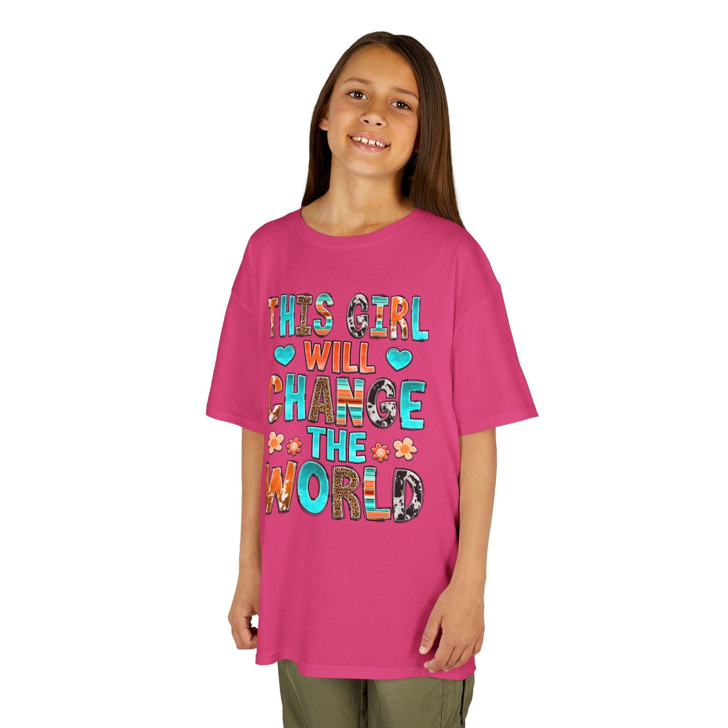 This Girl Will Change The World Kids Tee