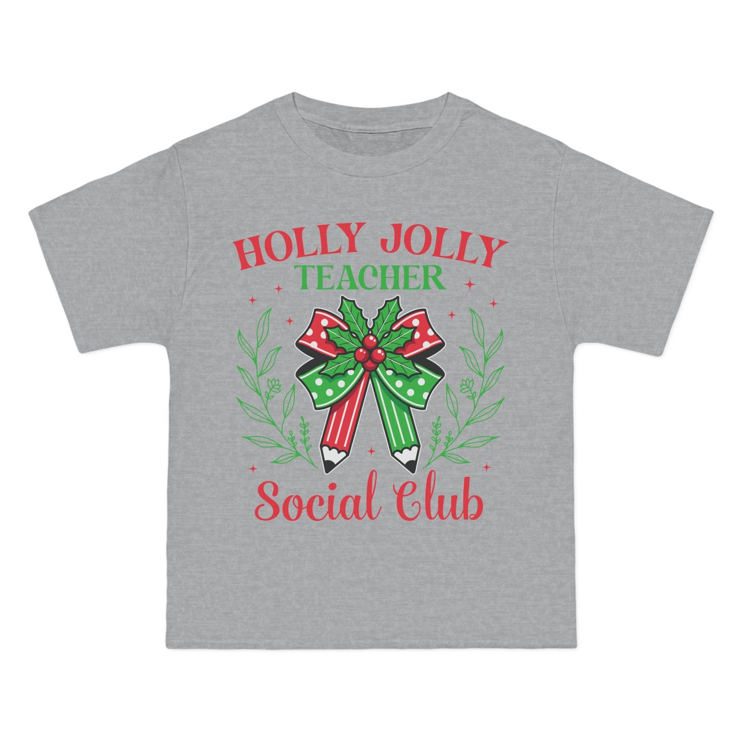 Holly Jolly Teacher Social Club Tee