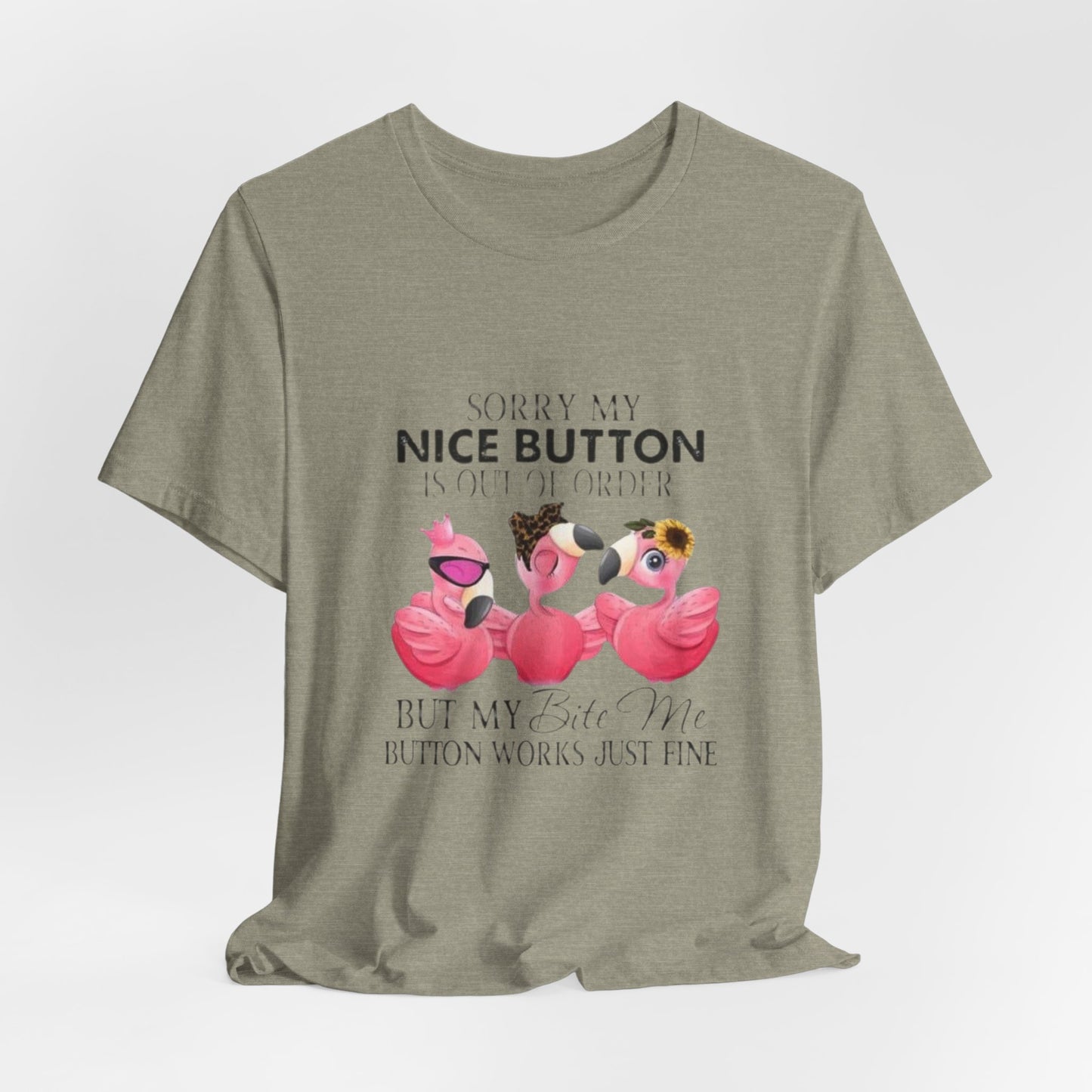 Bite Me Flamingo Tee