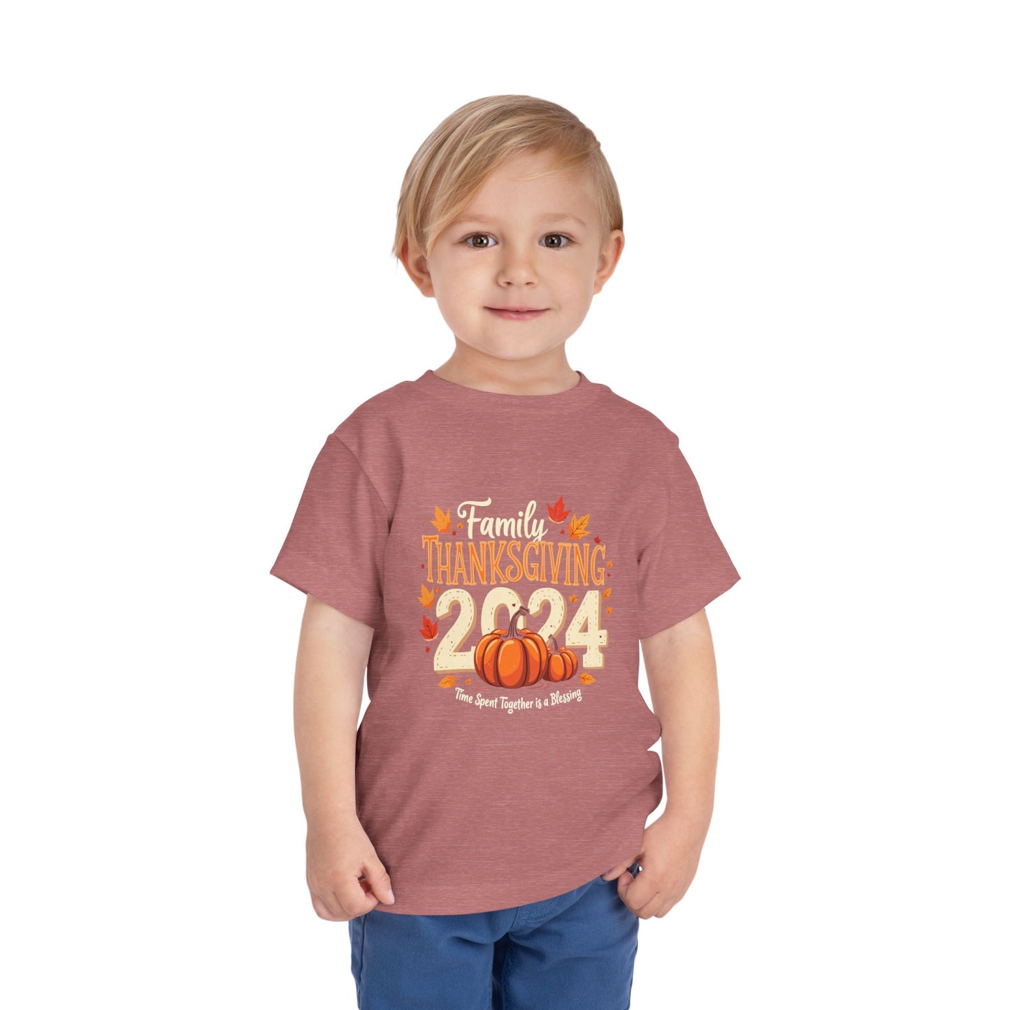 Family Thanksgiving 2024 Kids Tee