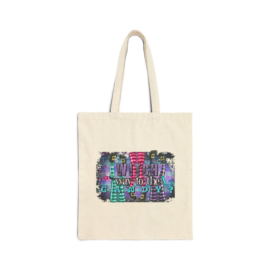 Witch Way To The Candy Tote Bag