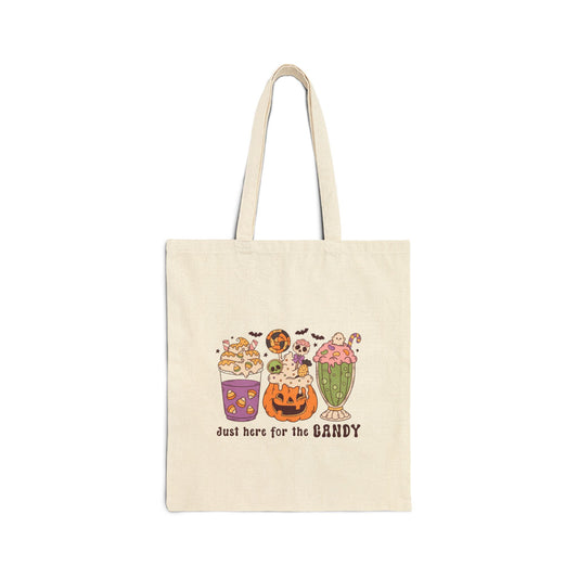 Just Here For The Candy Tote Bag