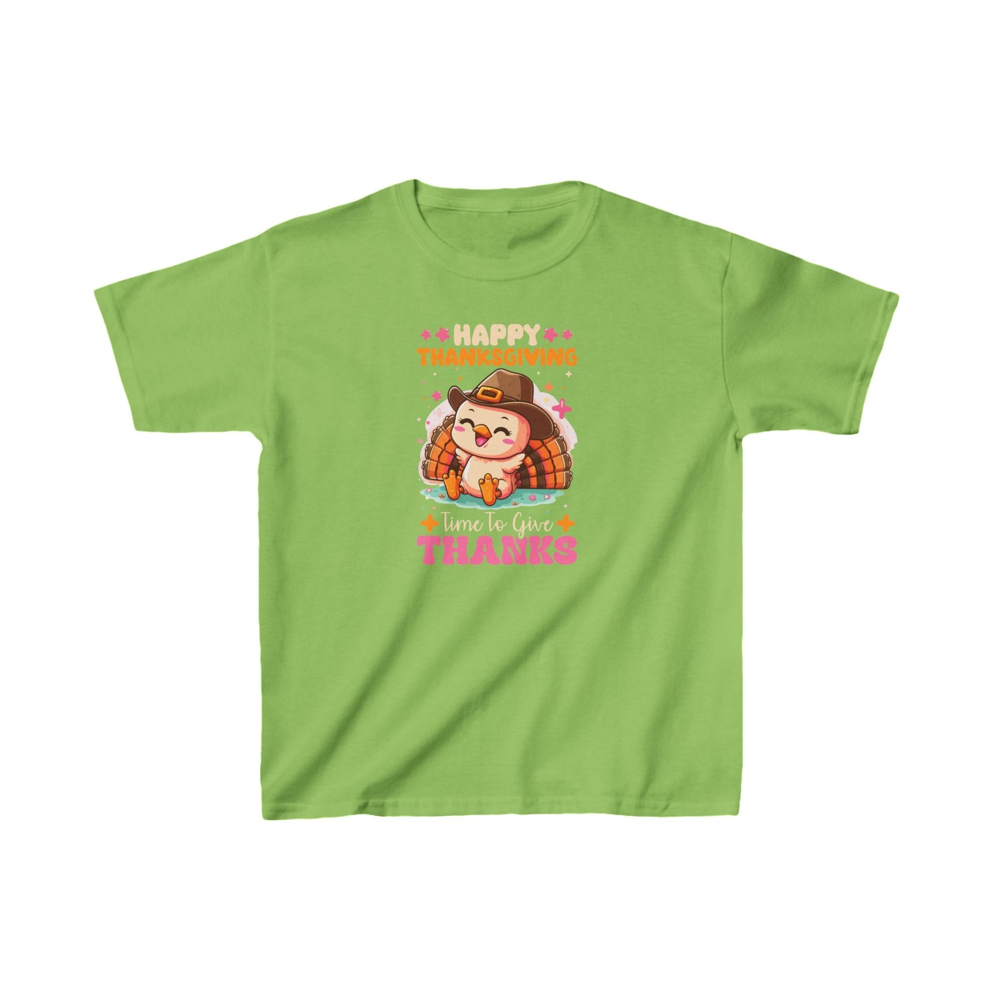 Time To Give Thanks Kids Tee