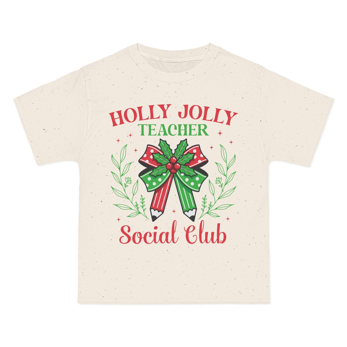 Holly Jolly Teacher Social Club Tee