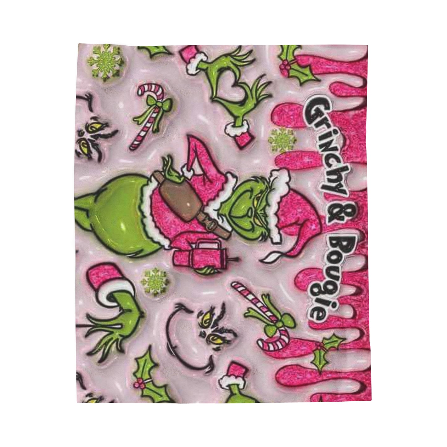 Grinchy & Bougie Blanket